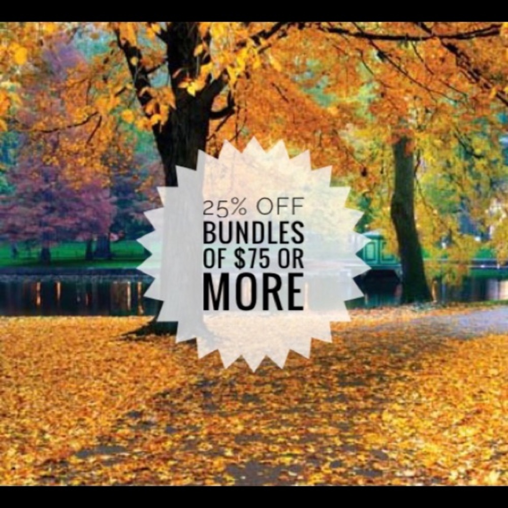 🍁25% off bundles of $75 or more🍁